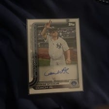 2025 Topps 2024 First Pitch Autographs Coach Al #FPA-NC card