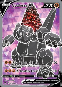 Vivid Voltage Coalossal V #173 card
