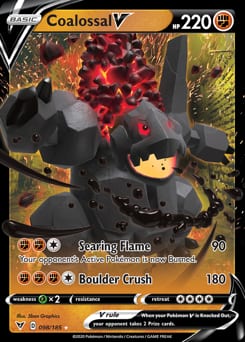Vivid Voltage Coalossal V #98 card