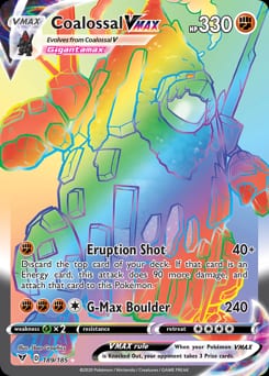 Vivid Voltage Coalossal VMAX #189 card