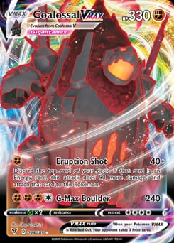 Vivid Voltage Coalossal VMAX #99 card