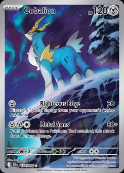 Black Bolt Cobalion #144 card