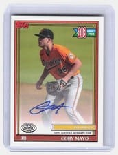 2021 Topps Pro Debut Autographs Coby Mayo #PD-158 card