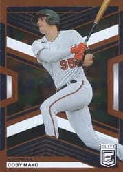 2023 Panini Chronicles Elite Coby Mayo #46 card