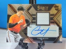 2023 Panini Select Rookie Jersey Autographs Coby Mayo #PJA-CA card