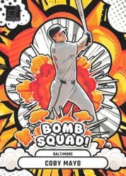 2025 Donruss Bomb Squad Coby Mayo #19 card
