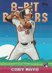 2025 Topps 8-Bit Ballers Coby Mayo #8B-18 card