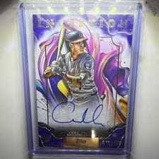 2025 Topps Inception Rookie & Emerging Stars Autographs Coby Mayo #RESA-CM card