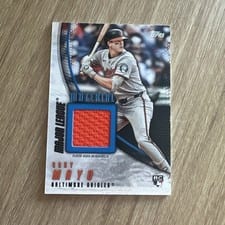 2025 Topps Major League Material Series Two Coby Mayo #MLM2-CM card