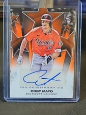 2025 Topps Update Baseball Stars Autographs Coby Mayo #BSAU-CM card