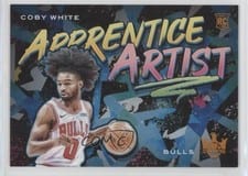 2019 Panini Court Kings Apprentice Artists Coby White Citrine #21 card