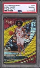 2019 Panini Select Coby White #242 card
