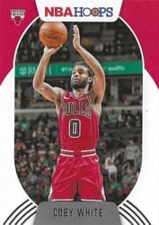 2020-21 Hoops Base Set Coby White #30 card