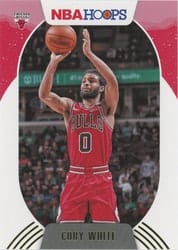 2020-21 Hoops Winter Base Set Coby White #30 card