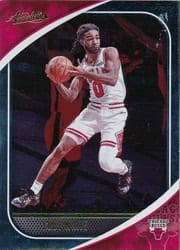 2020-21 Panini Absolute Memorabilia Base Set Coby White #14 card