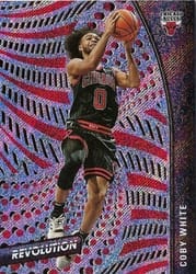 2020-21 Panini Revolution Base Set Coby White #49 card