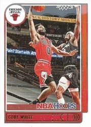 2021-22 Hoops Winter Base Set Coby White #35 card