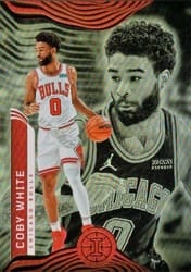 2021-22 Panini Illusions Base Set Coby White #39 card