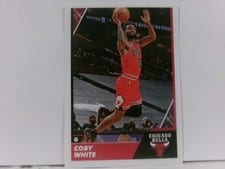 2021-22 Panini NBA Sticker & Card Collection (Brazil) Base Set Coby White #165 card