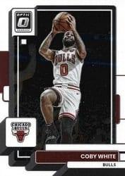 2022-23 Donruss Optic Base Set Coby White #90 card