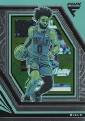 2022-23 Panini Flux Base Set Coby White #67 card