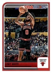 2023-24 Hoops Base Set Coby White #85 card