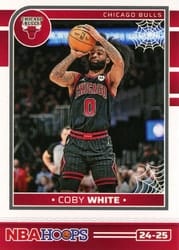 2024-25 Haunted Hoops Base Haunted Hoops Coby White #14 card