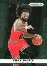 2024-25 Panini Prizm Deca Base Set Coby White #42 card
