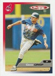 2005 Topps Total Base Set Coco Crisp #119 card