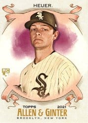 2021 Topps Allen & Ginter Base Set Codi Heuer #290 card