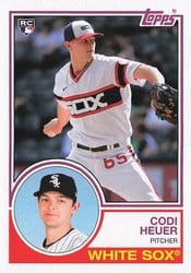 2021 Topps Archives Base Set Codi Heuer #175 card