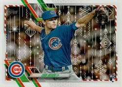 2021 Topps Holiday Base Set Codi Heuer #HW147 card