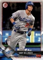 2018 Bowman Base Set Cody Bellinger #47 card
