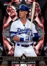 2018 Finest Cornerstones Cody Bellinger #FC-CB card