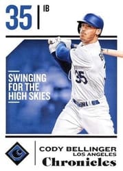2018 Panini Chronicles Base Set Cody Bellinger #56 card