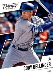 2018 Panini Chronicles Prestige Cody Bellinger #20 card