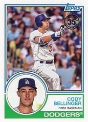 2018 Topps 1983 Topps Baseball 35th Anniversary Cody Bellinger #83-87 card
