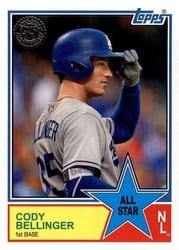 2018 Topps 1983 Topps Baseball 35th Anniversary All-Stars Cody Bellinger #83AS-16 card