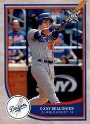 2018 Topps Big League Base Set Cody Bellinger #15 card