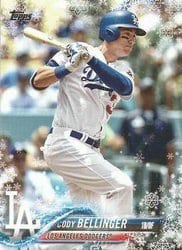 2018 Topps Holiday Base Set Cody Bellinger #HMW125 card