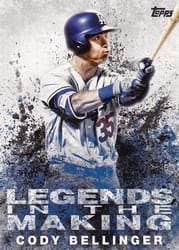 2018 Topps Legends in the Making (Series One) Cody Bellinger #LTM-CB card