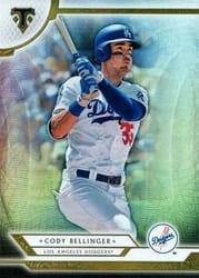 2018 Topps Triple Threads Base Set Cody Bellinger #44 card