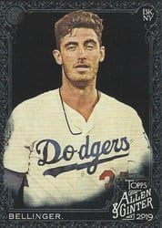 2019 Topps Allen & Ginter X Base Set Cody Bellinger #34 card
