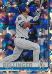 2019 Topps Chrome Sapphire Edition Base Set Cody Bellinger #507 card