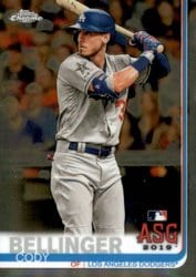 2019 Topps Chrome Update Base Set Cody Bellinger #79 card