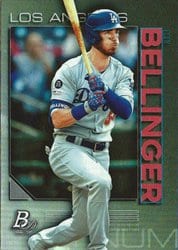 2020 Bowman Platinum Base Set Cody Bellinger #82 card