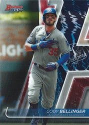 2020 Bowman's Best Base Set Cody Bellinger #63 card
