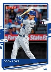 2020 Donruss Base Set Cody Bellinger #84b card