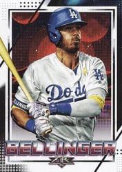 2020 Topps Fire Base Set Cody Bellinger #80 card