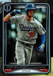 2020 Topps Tribute Base Set Cody Bellinger #50 card